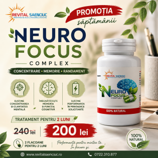Pachet Revenire in Ritm - Neuro Focus Complex